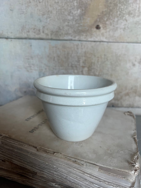 French Vintage Small Pudding Bowl