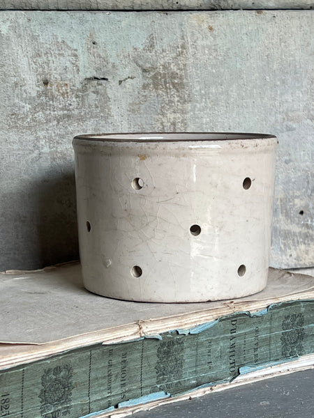 French Rustic Aged Faiselle Cheese Mould