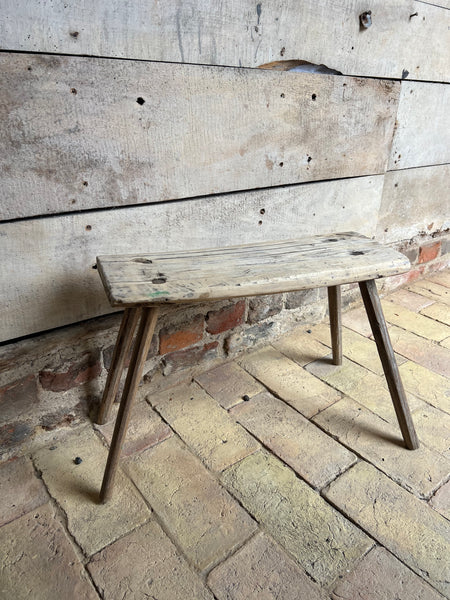 Rustic Vintage French Stool