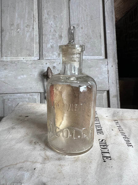 Sweet vintage apothecary bottles