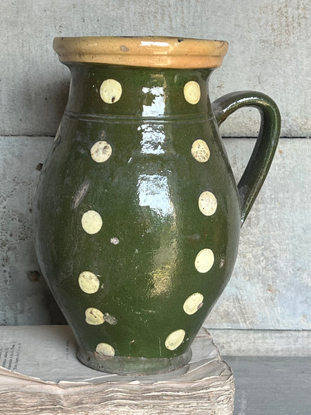 Stunning Spotted Green Pot
