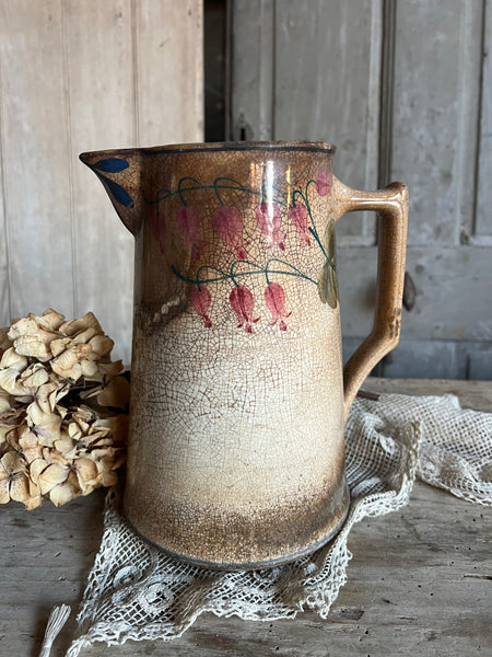 Stunning Large Vintage Crazed Jug