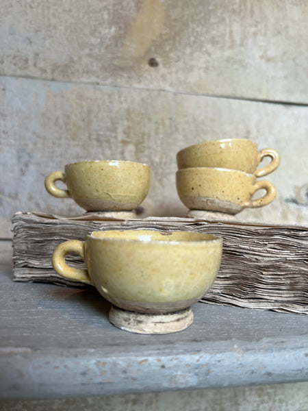 Rustic French Vintage Cups