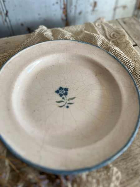 Beautiful Antique French Plate