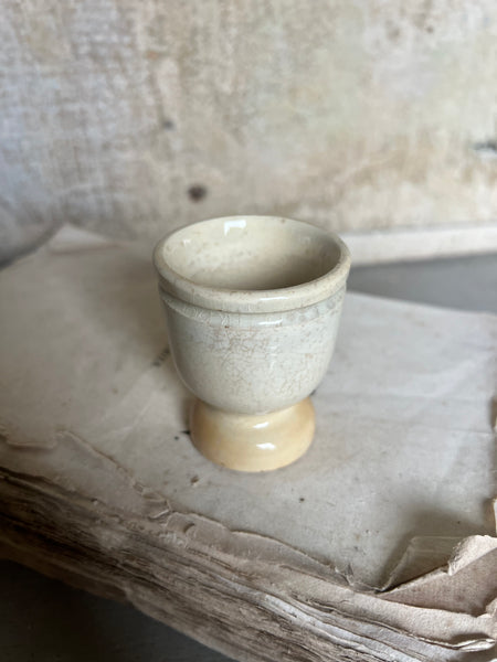 Vintage Aged French Eggcup
