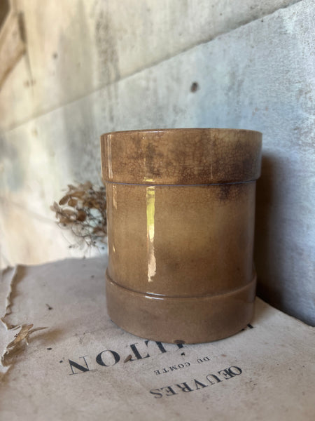 Buttery Antique Confiture Pot