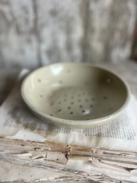 Gorgeous Stoneware Strainer