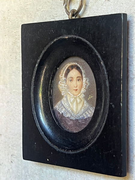 Beautiful French Antique Portrait