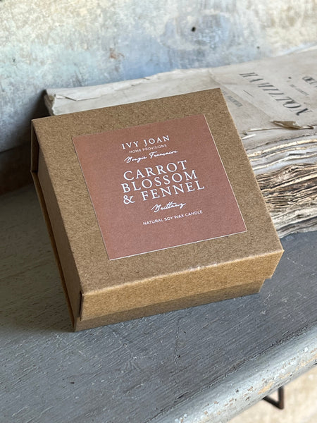 Bougie Française - Carrot Blossom & Fennel - Brittany - Tealights