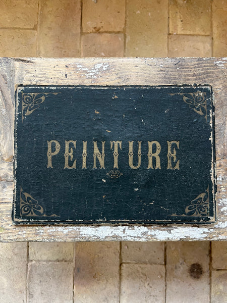 French Painting Sign