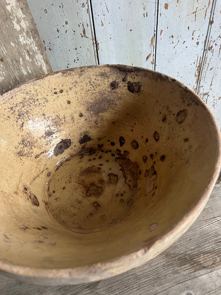 French Earthenware Mixing Bowl