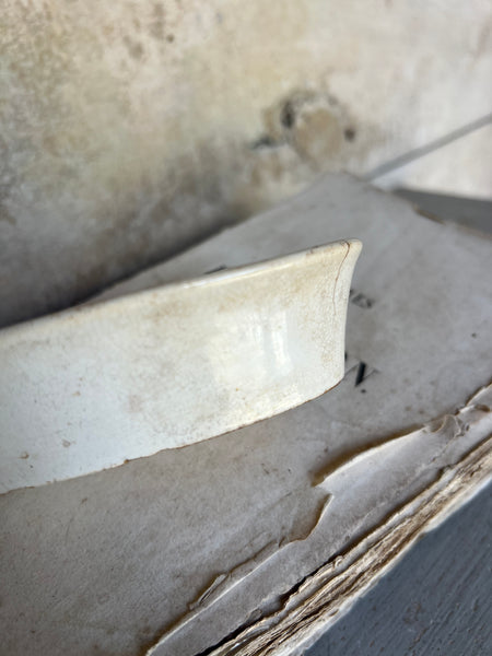 Vintage French Sweet Chippy Dish