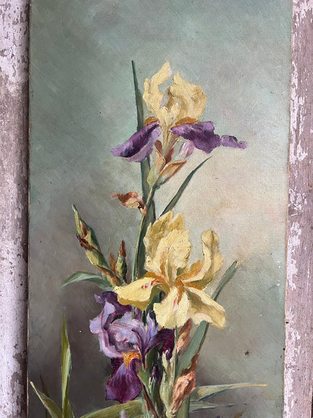 Stunning Floral Oil on Canvas