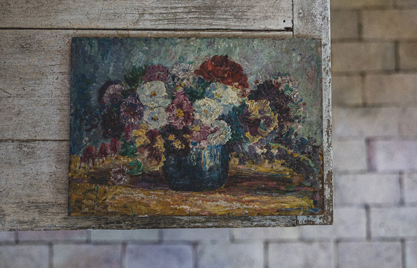 Beautiful Double Sided Painting by Sylvie Ferou