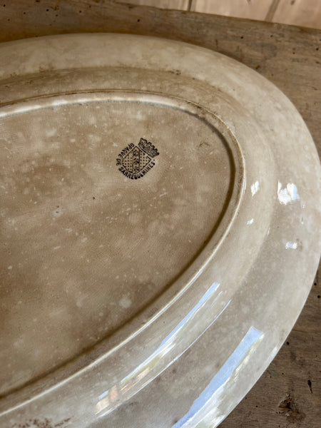 Beautifully Worn Vintage Platter