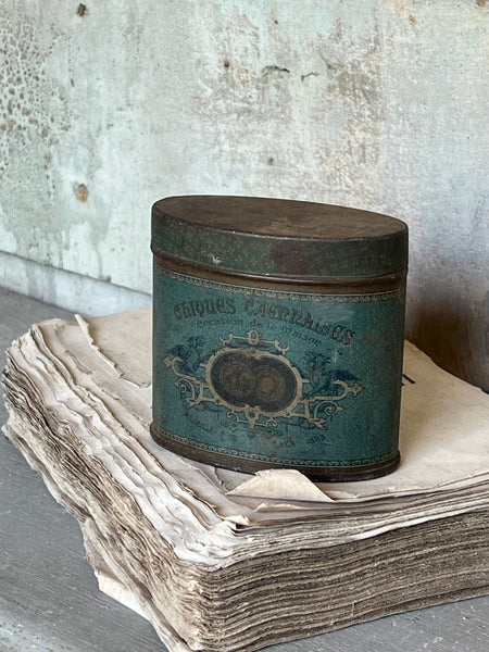 Gorgeous Vintage French Tin