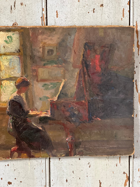 Antique French Study
