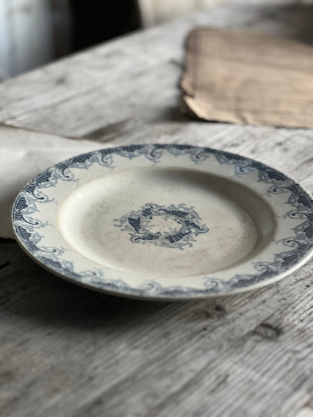 French Vintage Plate