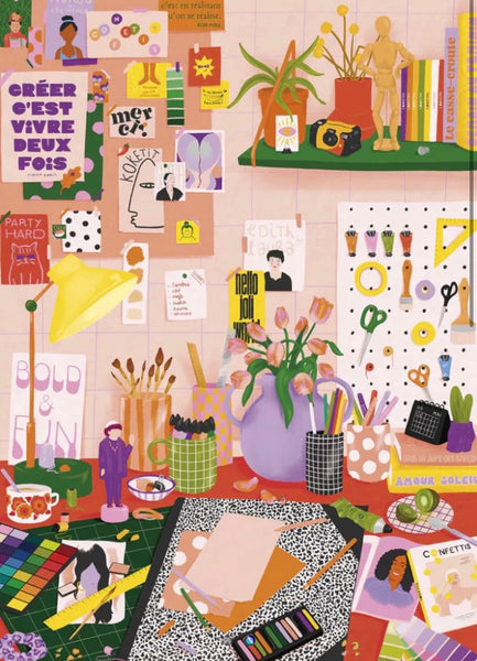 Jour Férié Makers Desk - 500-piece puzzle