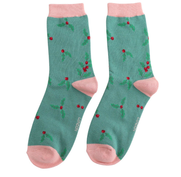 Women’s Matchbox Socks Holly Sprigs