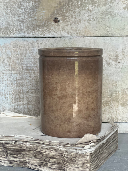 Buttery Antique Confiture Pot