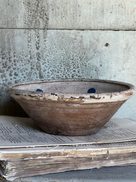 Rustic Spotty Vintage Bowl
