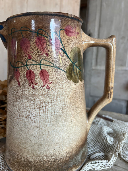 Stunning Large Vintage Crazed Jug