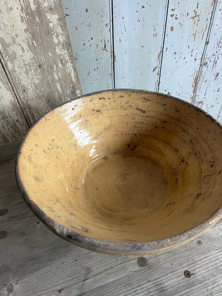 French Earthenware Mixing Bowl