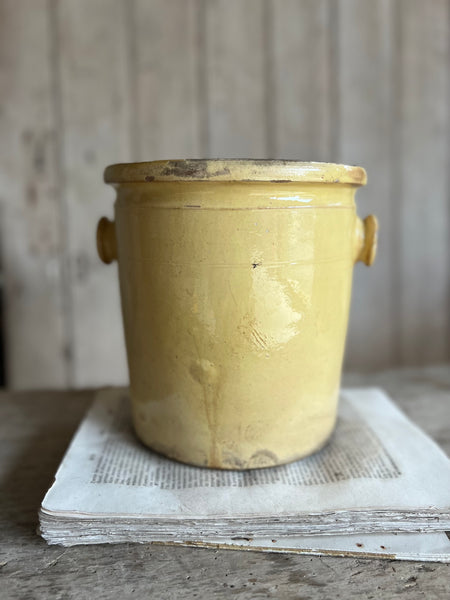 Large Vintage French Preserves Jar