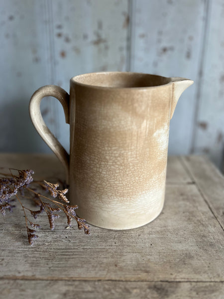 Stunning Vintage Crazed Jug