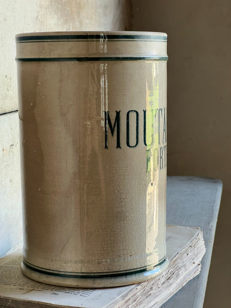 Vintage French Mustard Pot