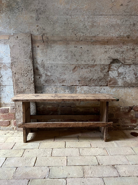 Rustic French Bench