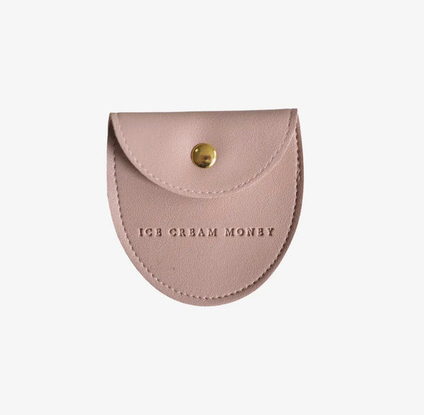 Ice Cream Money Purse - Strawberry