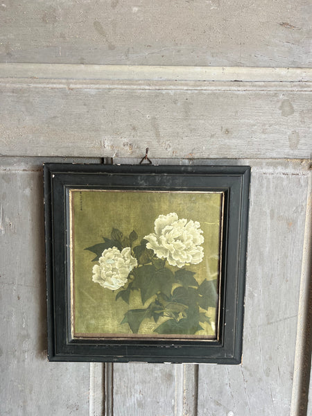 Vintage Framed Chinese Plate