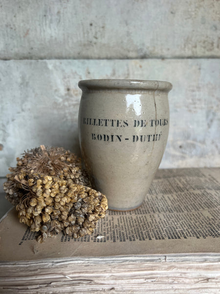 French Rillettes de Tours Pot