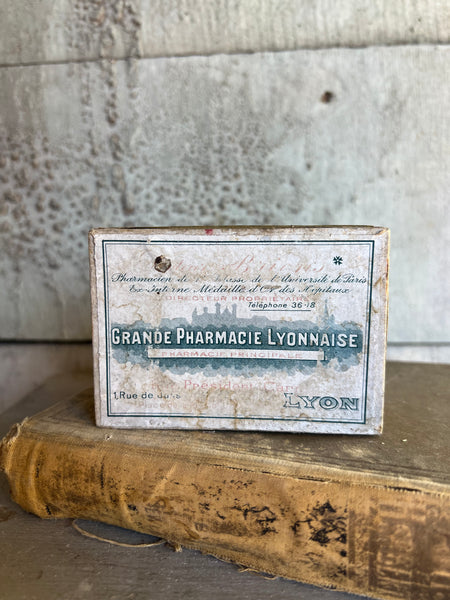 Vintage French Pharmacy Box