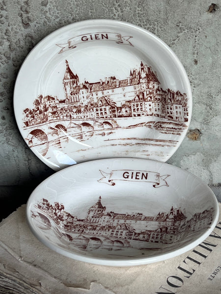 Vintage Gien Mini Plates