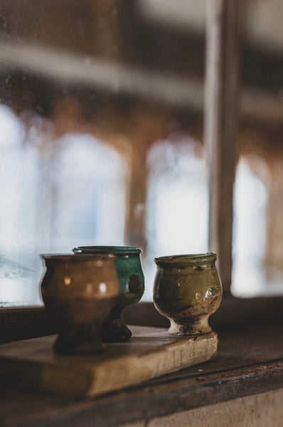 Sweet Trio of Vintage French Pots