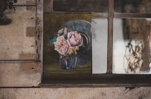 Sweet Antique Water Colour 1886