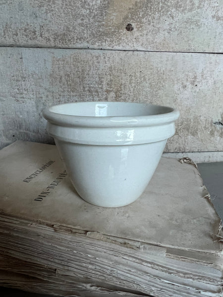 French Vintage Small Pudding Bowl