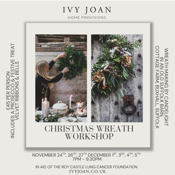 Wreath Making by Candlelight