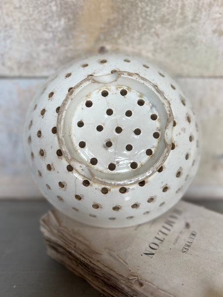 Stunning Antique French Berry Bowl