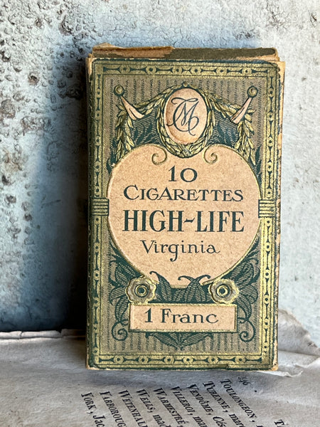 Antique French Cigarettes
