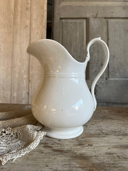 Large Ironstone Jug