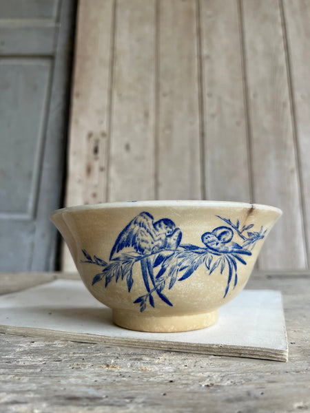 French Buttery Transferware Bowl