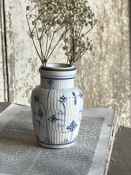 Sweet Vintage French Mustard Pot