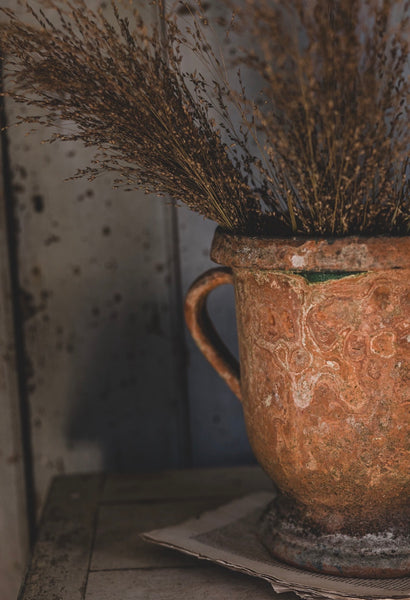 Antique Handled Preserves Pot