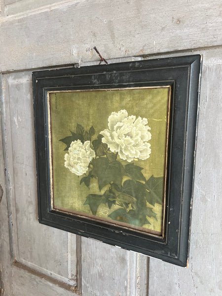 Vintage Framed Chinese Plate