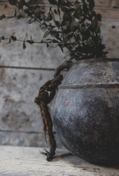 Large Antique French Pot