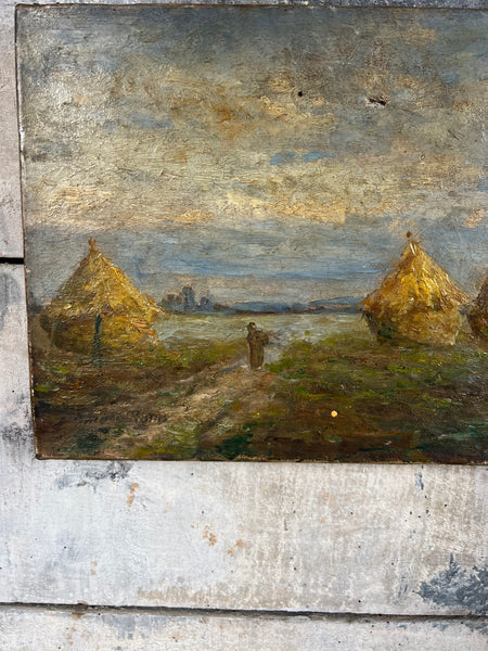 French Landscape Oil Painting